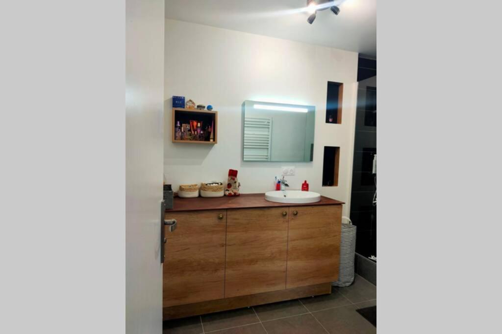 Logement Entier+ Jardin Prive Et Parking 2Places Rouen Exterior foto